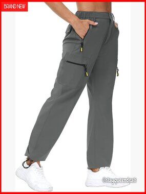 Women's Hiking Cargo Pants Lightweight Quick Dry Outdoor Athletic Pants Camping